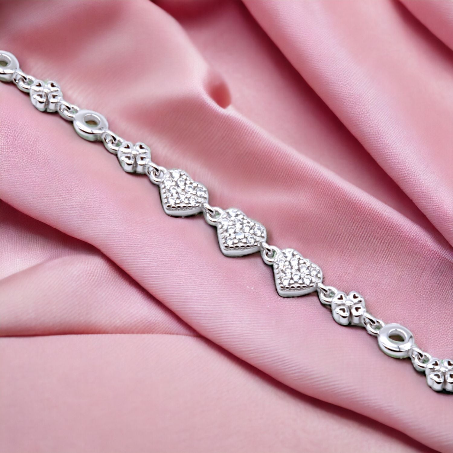 Hearts and Blossoms Bracelet